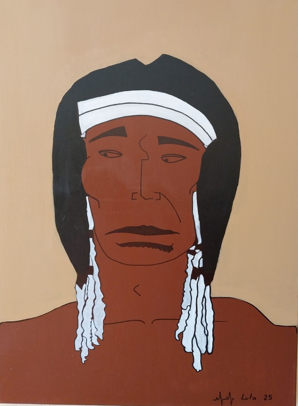 'indien 60 x 80. 95 euro